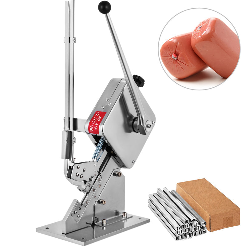 Manual Sausage Clipper U-shape Machine Food Sealing 8000pcs