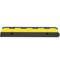 Cable Protector Ramp 5 Pack 2 Channel Rubber Speed Bump 11000 LBS