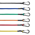 30pc 8mm Heavy Duty Bungee Cords Set Steel Carabiners