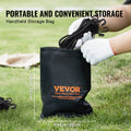 12pc Bungee Cords 32in Hooks Heavy Duty 8mm Black Straps