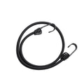 12pc Bungee Cords 32in Hooks Heavy Duty 8mm Black Straps