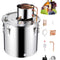 Moonshine Still 13 Gal Water Alcohol Distiller Brewing Kit Stainless Steel