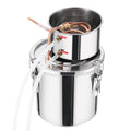 Moonshine Still 3 Gal Stainless Steel Alcohol Distiller Kit