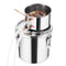 Moonshine Still 3 Gal Stainless Steel Alcohol Distiller Kit