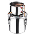 Moonshine Still 3 Gal Stainless Steel Alcohol Distiller Kit