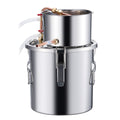 Moonshine Still 3 Gallon Water Alcohol Distiller Brewing Kit Steel
