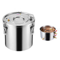 Moonshine Still 5 Gal Stainless Steel Alcohol Distiller Kit