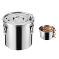 Moonshine Still 5 Gal Water Alcohol Distiller Brewing Kit Stainless Steel