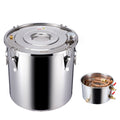 Moonshine Still 8 Gallon Stainless Steel Alcohol Distiller Kit