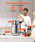 Moonshine Still 8 Gal Stainless Steel Water Alcohol Distiller Kit