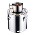 Moonshine Still 8 Gal Stainless Steel Water Alcohol Distiller Kit
