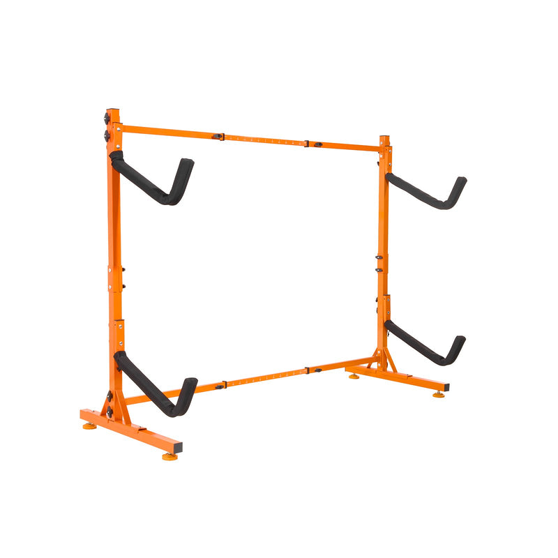 Kayak Storage Rack for 2 Kayaks Steel Heavy Duty Padded 79.5kg