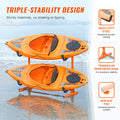Kayak Storage Rack for 2 Kayaks Steel Heavy Duty Padded 79.5kg