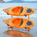 Kayak Storage Rack for 2 Kayaks Steel Heavy Duty Padded 79.5kg
