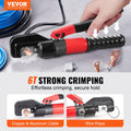 Hydraulic Crimper Tool 9 Dies AWG12-2/0 Battery Lug Copper Aluminum