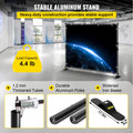 Telescopic Backdrop Banner Stand 8ft Adjustable Retractable Carry Bag