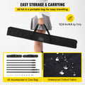 Telescopic Backdrop Banner Stand 8ft Adjustable Retractable Carry Bag
