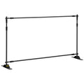 Telescopic Backdrop Banner Stand 8ft Adjustable Retractable Carry Bag