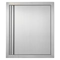 BBQ Access Door 457x533mm Stainless Steel Recessed Handle