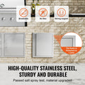BBQ Access Door 457x533mm Stainless Steel Recessed Handle