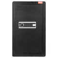 Safe Box 4.0 cu.ft Single Door Fireproof Key Lock Password Black