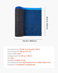 Laminate Flooring Underlayment 37.2m² 3mm Vapor Barrier Soundproof