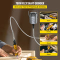 Flex Shaft Grinder 780W 6.5mm Chuck Rotary Tool 45 Accessory