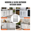 BBQ Access Door 432x610mm Stainless Steel Flush Mount Single