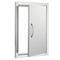 BBQ Access Door 432x610mm Stainless Steel Flush Mount Single