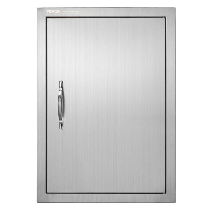 BBQ Access Door 457x610mm Stainless Steel Flush Mount Handle
