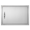 BBQ Access Door 610x432mm Stainless Steel Flush Mount Handle