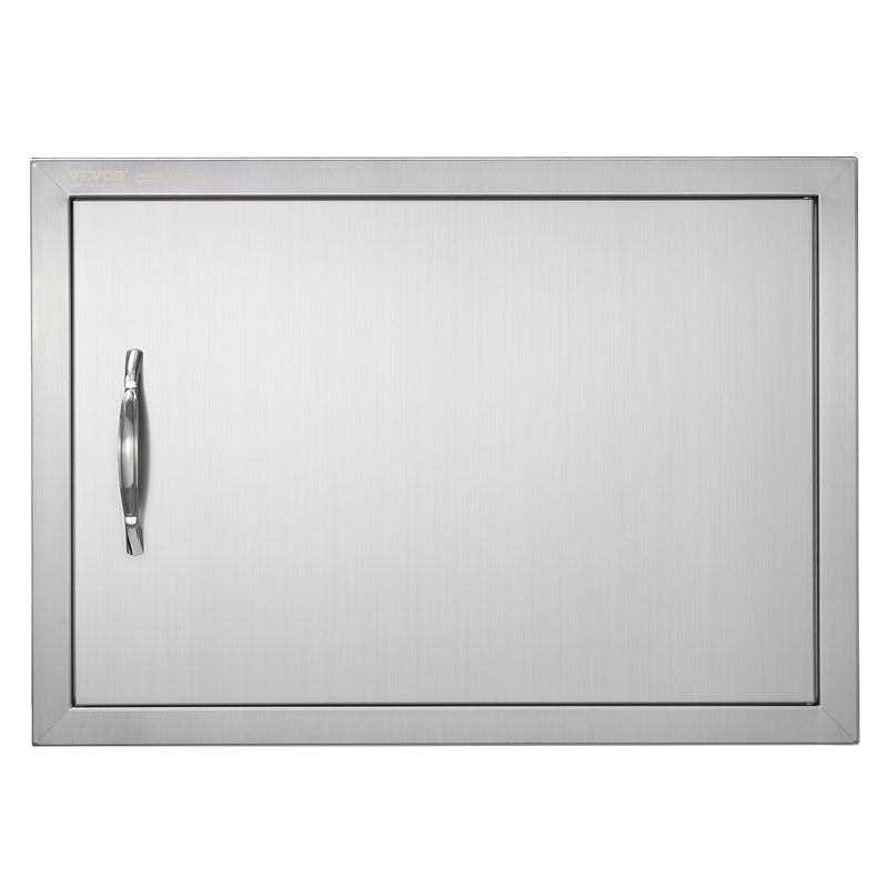 BBQ Access Door 610x432mm Stainless Steel Flush Mount Handle