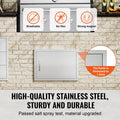 BBQ Access Door 610x432mm Stainless Steel Flush Mount Handle