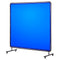 Welding Screen 1.74x1.74m Frame Flame-Resistant Blue UV Protection