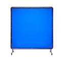 Welding Screen 1.74x1.74m Frame Flame-Resistant Blue UV Protection