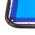 Welding Screen 1.74x1.74m Frame Flame-Resistant Blue UV Protection