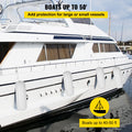 4x Ribbed Boat Fender 10