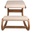 Ergonomic Kneeling Chair Heavy Duty Better Posture Kneeling Stool Office Chair Home for Body Shaping Relieveing Stress Meditation Desk Computer Kneeling Stool Chair