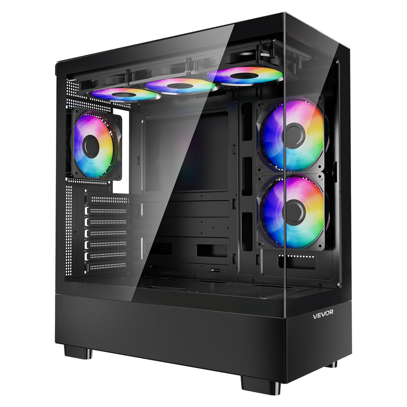 Mid-Tower ATX PC Case 6x120mm PWM ARGB Fans