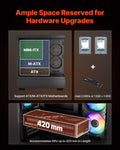 Mid-Tower ATX PC Case 6x120mm PWM ARGB Fans