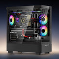 Mid-Tower ATX PC Case 6x120mm PWM ARGB Fans