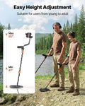Metal Detector 254mm IP68 Waterproof Gold Professional 5 Modes