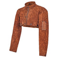 Leather Welding Cape Sleeve XL Flame Resistant Cowhide Heat