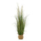 Artificial Grass Plant 1194mm Reed Flower Pot Indoor Outdoor Green
