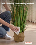 Artificial Grass Plant 1194mm Reed Flower Pot Indoor Outdoor Green