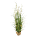 Artificial Grass Plant 1194mm Reed Flower Pot Indoor Outdoor Green