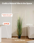 Artificial Grass Plant 2 Pack 1194mm Reed Flower Pot Indoor Outdoor