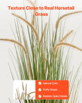 Artificial Grass 2 Pack 1194mm Horsetail Reed Faux Plant Pot