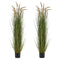 Artificial Grass Plant 2 Pack 1499mm Horsetail Reed Potted Greenery