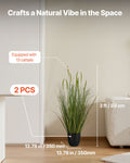 Artificial Grass Plant 2 Pack 889mm Cattail Faux Greenery Pot
